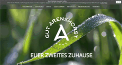Desktop Screenshot of gc-arenshorst.de